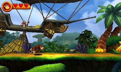 Screenshot de Donkey Kong Country Returns 3D