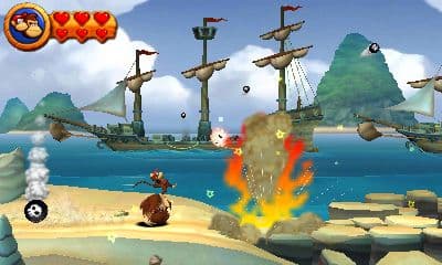 Screenshot de Donkey Kong Country Returns 3D