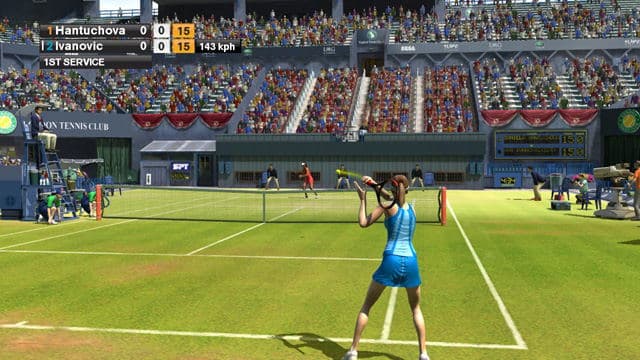 Screenshot de Virtua Tennis 2009