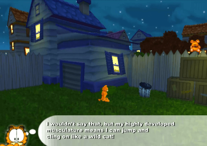 Screenshot de Garfield Lasagna World Tour