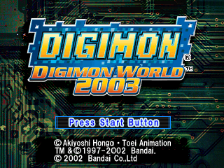 Screenshot de Digimon World 2003