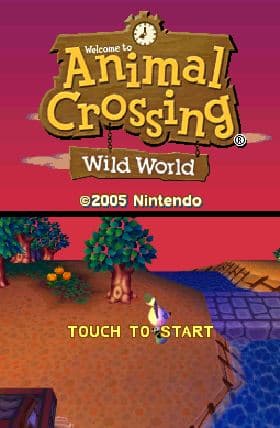 Screenshot de Animal Crossing Wild World