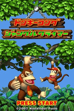 Screenshot de Donkey Kong Jungle Climber
