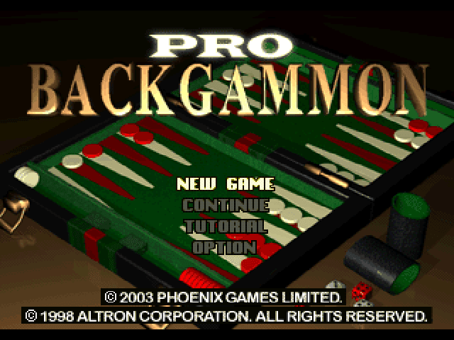 Screenshot de Pro Backgammon