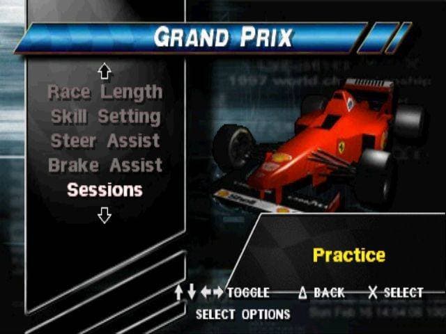 Screenshot de Formula 1 97