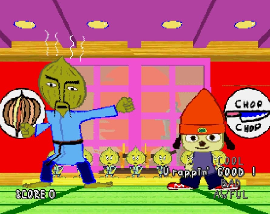 Screenshot de PaRappa the Rapper