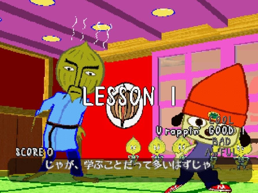 Screenshot de PaRappa the Rapper