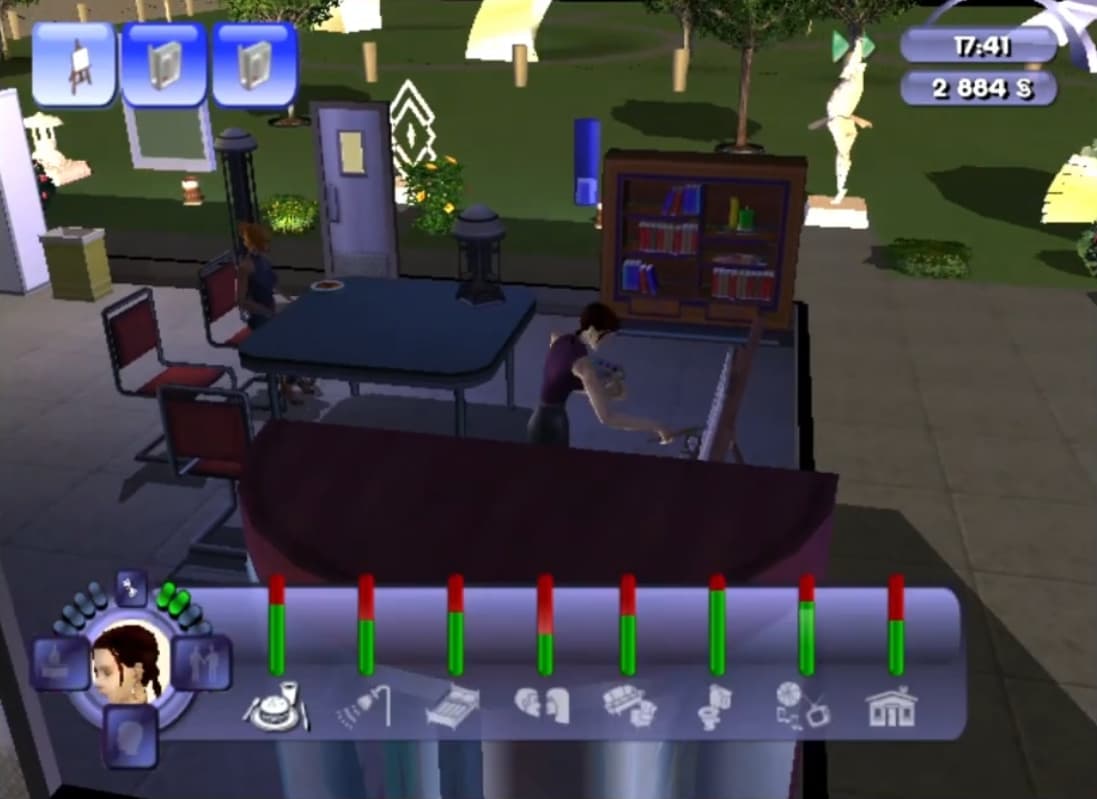 Screenshot de Les Sim Permis de Sortir