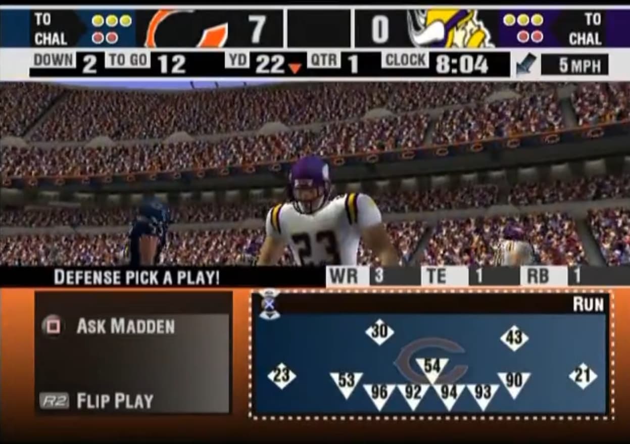 Screenshot de Madden 2004