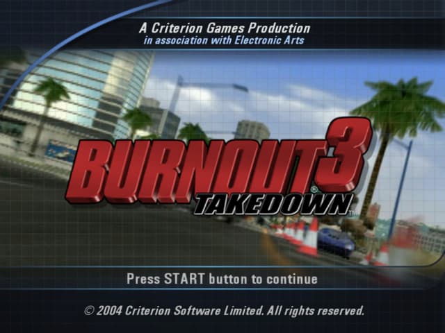 Screenshot de Burnout 3 Takedown