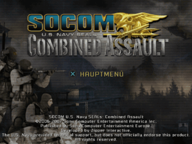 Screenshot de SOCOM: U.S. Navy SEALs - Combined Assault