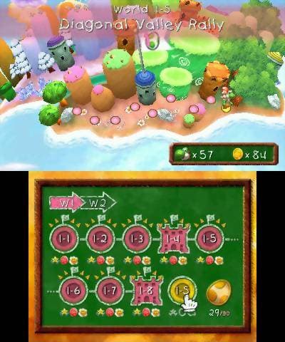 Screenshot de Yoshi's New Island