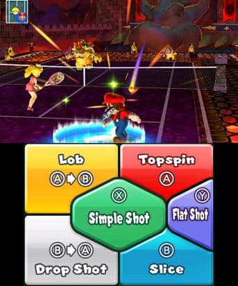 Screenshot de Mario Tennis Open