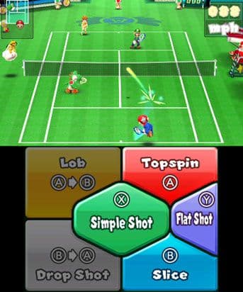 Screenshot de Mario Tennis Open