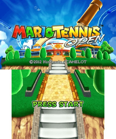 Screenshot de Mario Tennis Open