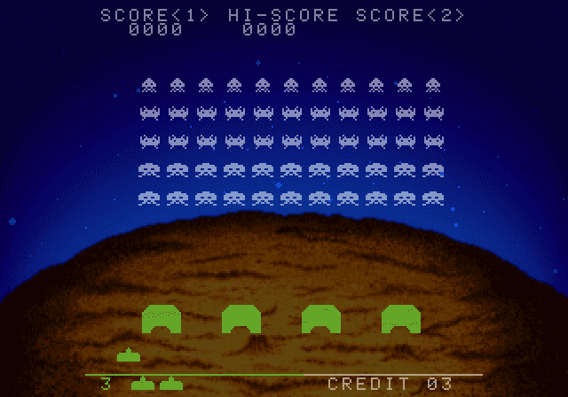 Screenshot de Space Invaders