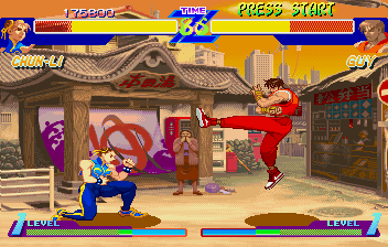 Screenshot de Street Fighter Alpha Warriors' Dreams