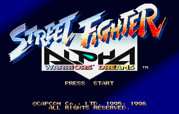 Screenshot de Street Fighter Alpha Warriors' Dreams