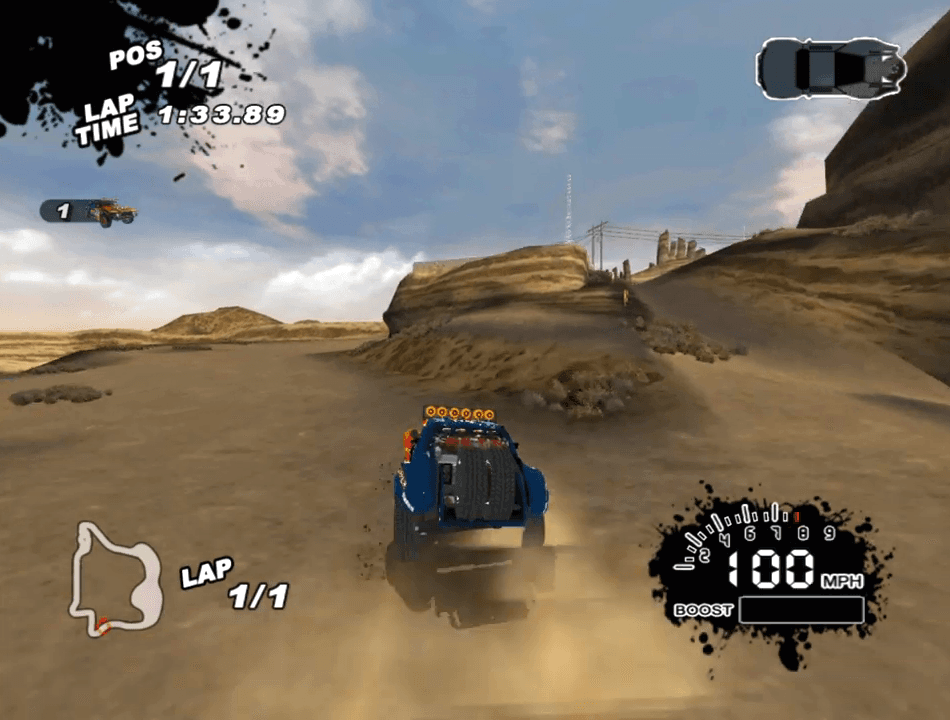 Screenshot de Score International Baja 1000: World Championship Off Road Racing