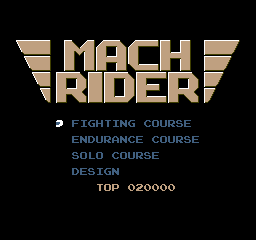Screenshot de Mach Rider