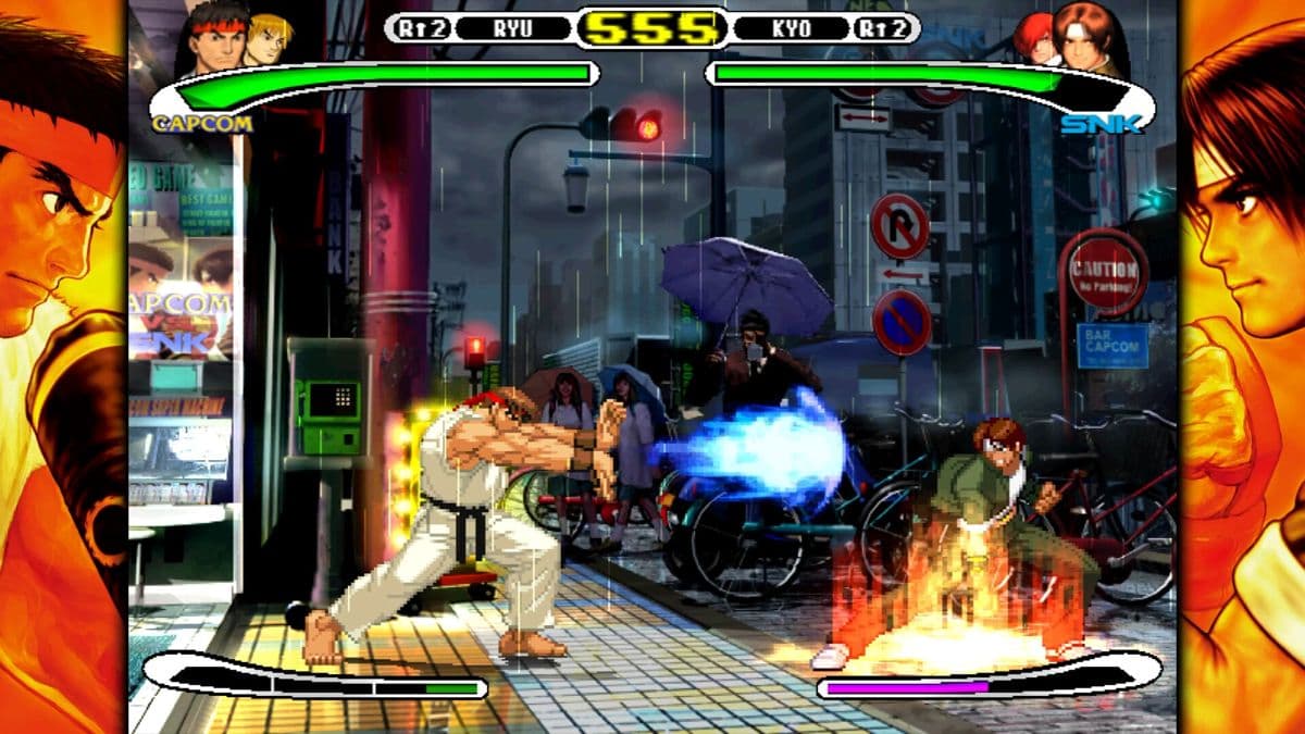 Screenshot de Capcom Fighting Collection 2