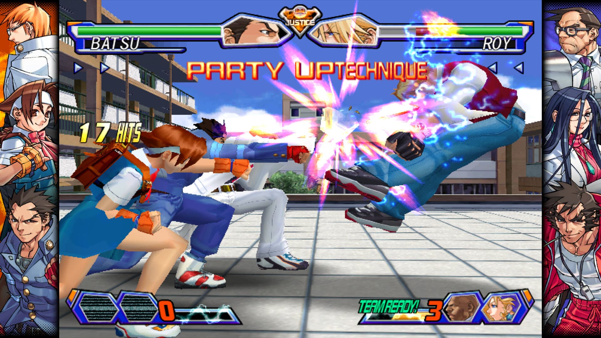Screenshot de Capcom Fighting Collection 2