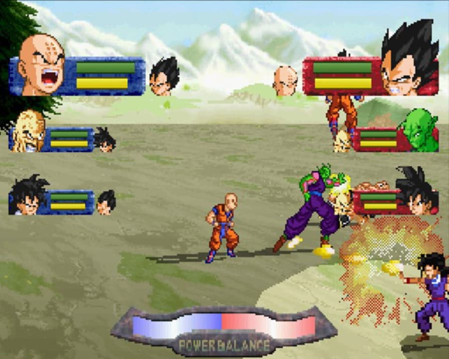 Screenshot de Dragon Ball Z Idainaru Dragon Ball Densetsu