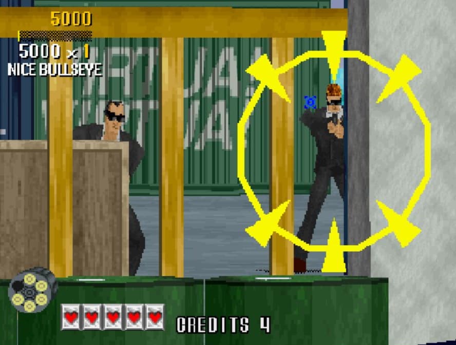 Screenshot de Virtua Cop