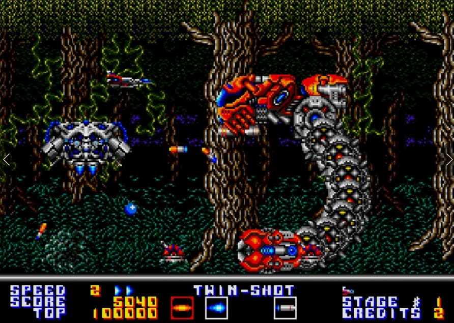 Screenshot de Thunder Force Gold Pack 2