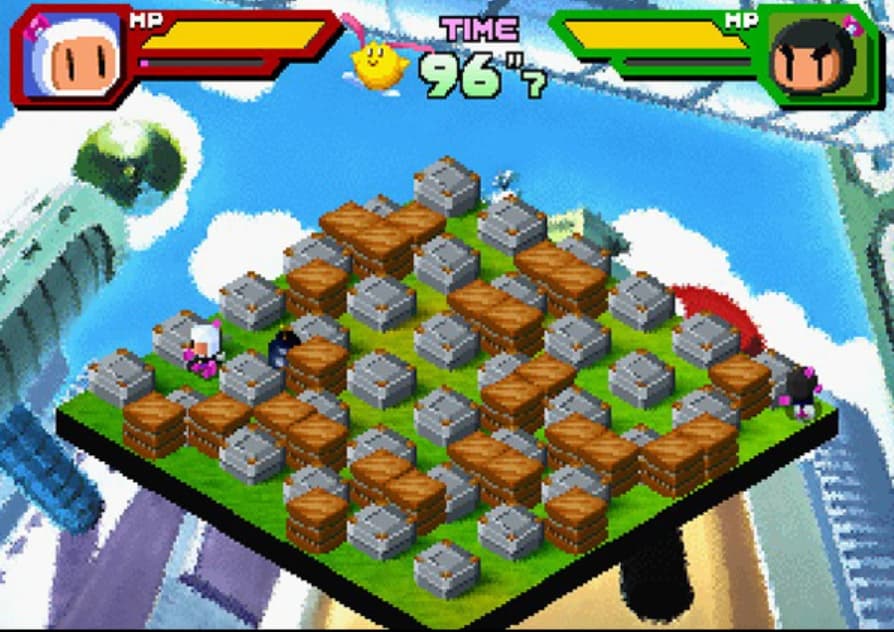 Screenshot de Saturn Bomberman Fight!!