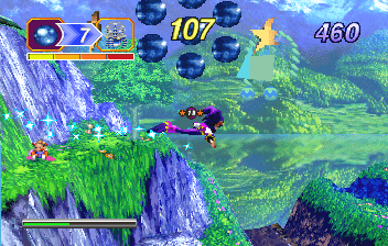 Screenshot de Nights into Dreams