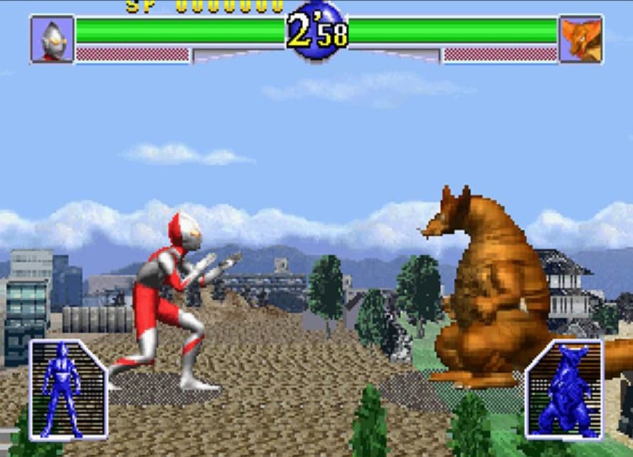 Screenshot de Ultraman: Hikari no Kyojin Densetsu