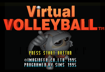 Screenshot de Virtual Volleyball