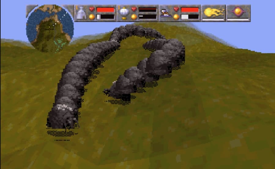 Screenshot de Magic Carpet