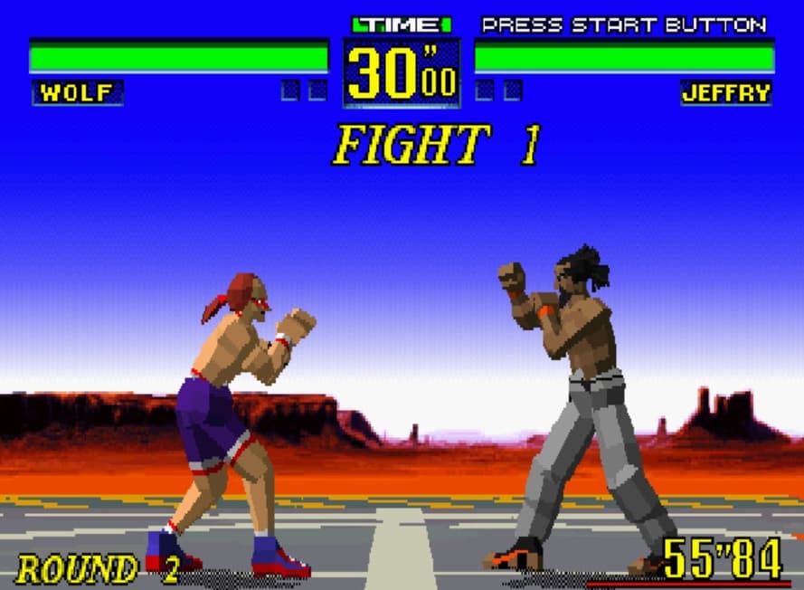 Screenshot de Virtua Fighter