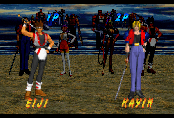 Screenshot de Battle Arena Toshinden URA