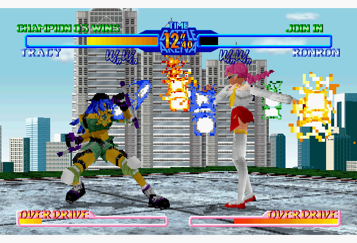 Screenshot de Battle Arena Toshinden URA