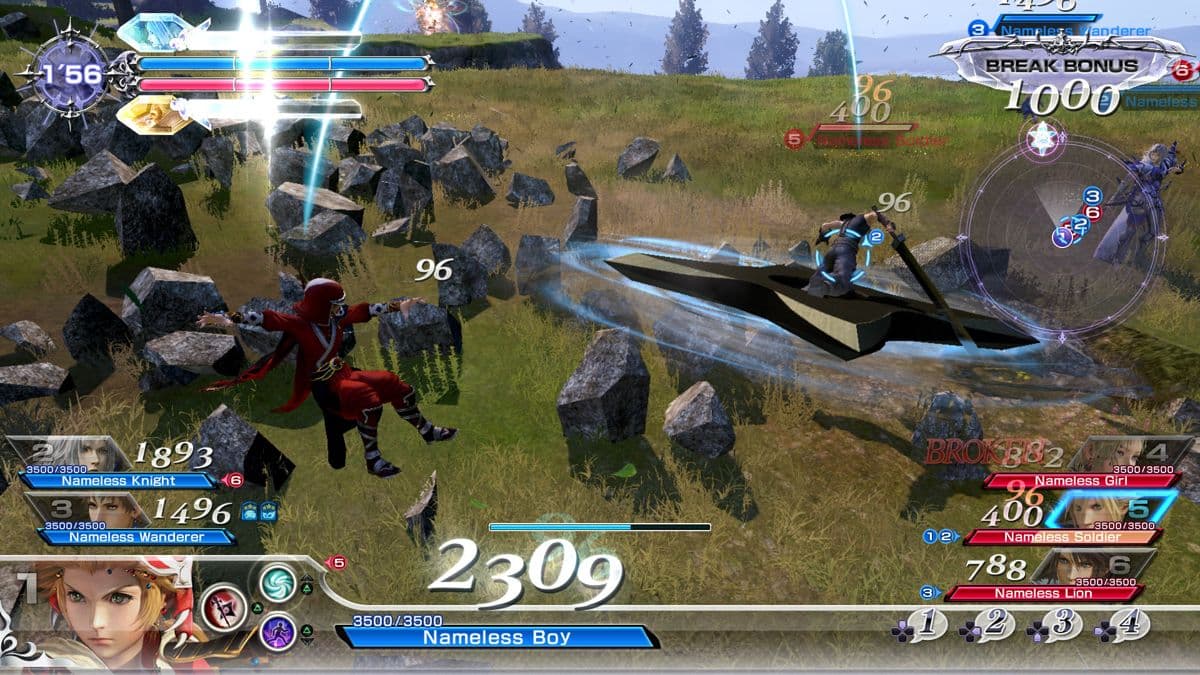 Screenshot de Dissidia Final Fantasy NT