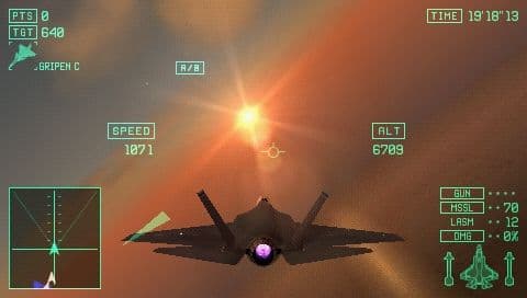 Screenshot de Ace Combat X Skies of Deception