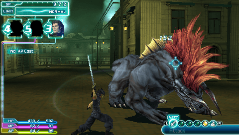 Screenshot de Crisis Core Final Fantasy VII