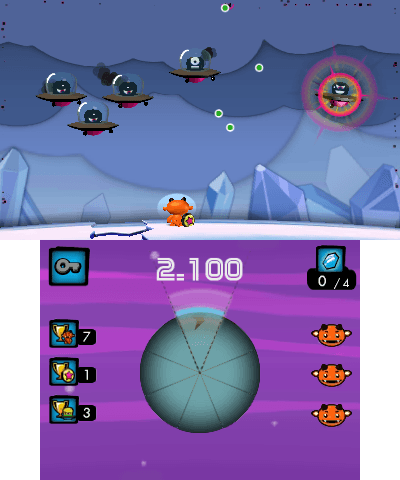 Screenshot de Cocoto Alien Brick Breaker