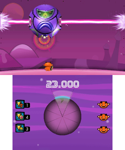 Screenshot de Cocoto Alien Brick Breaker