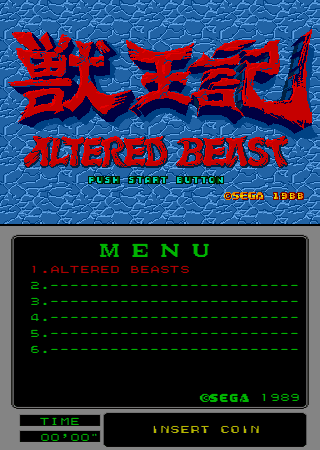 Screenshot de Altered Beast