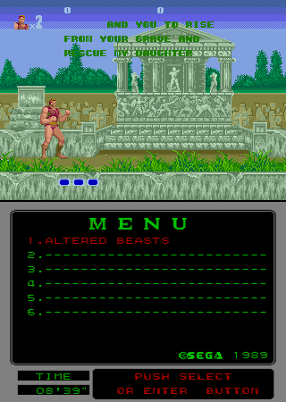Screenshot de Altered Beast