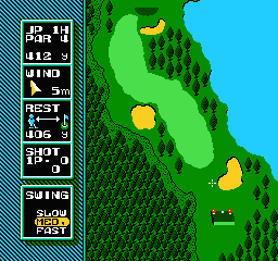 Screenshot de Mario Open Golf