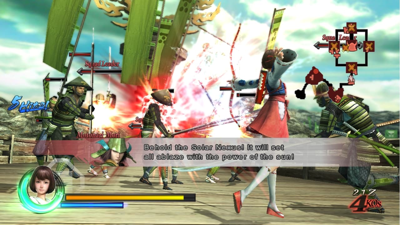 Screenshot de Sengoku Basara 3